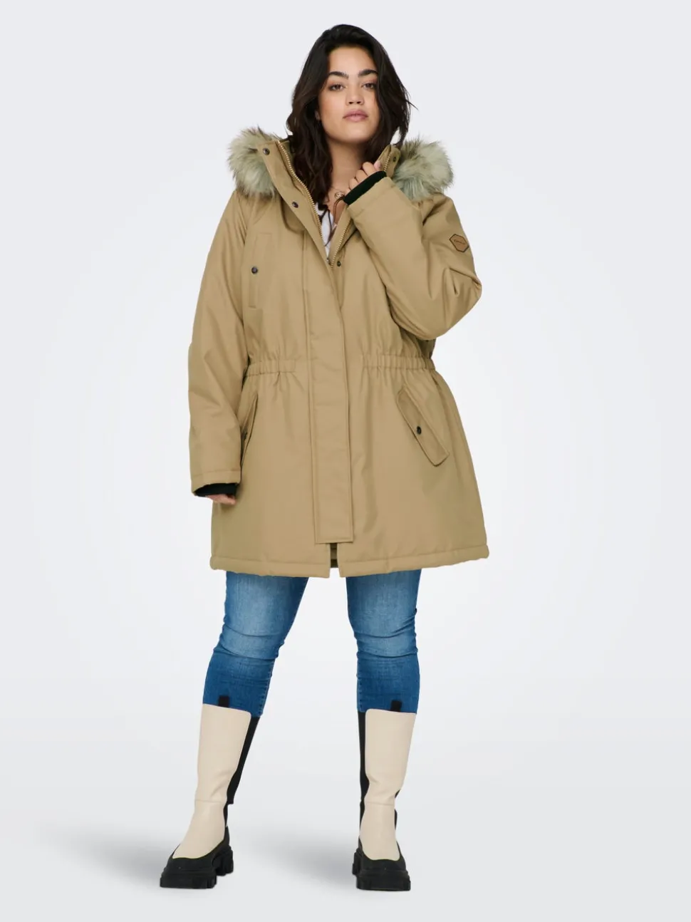CARIRENA Parka longue