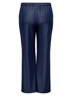 CARIRIA Wide Leg Fit Lin Pantalon à jambe large