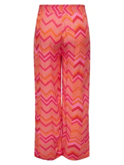 CARJARA Loose Fit Pantalon palazzo