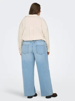 CARJAY Taille haute Wide Leg Fit Jeans