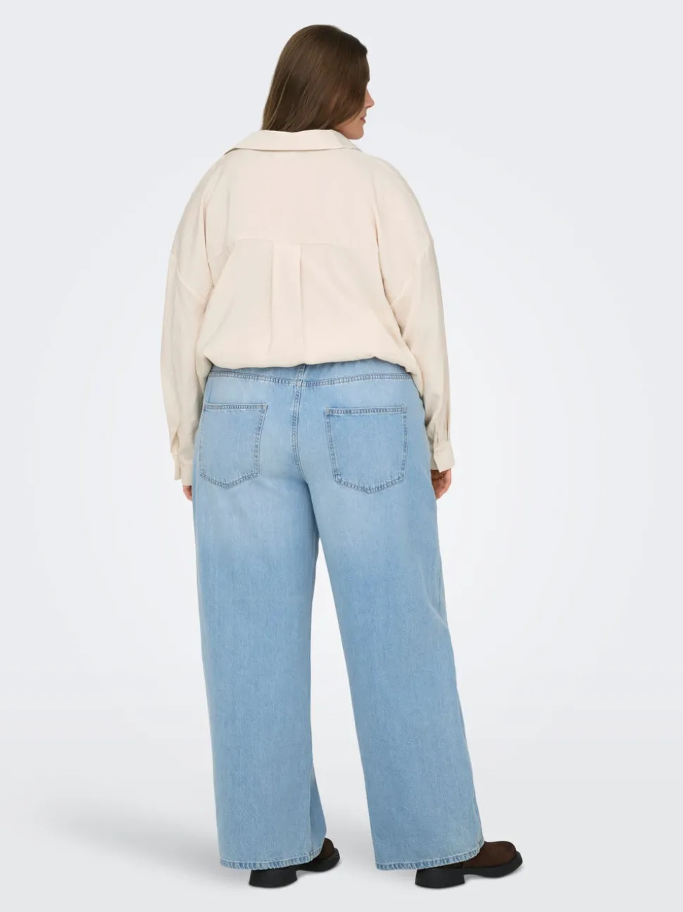 CARJAY Taille haute Wide Leg Fit Jeans