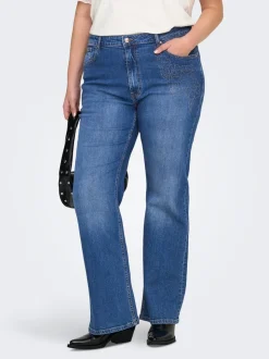 CARJUICY Taille haute Flared Fit Jeans