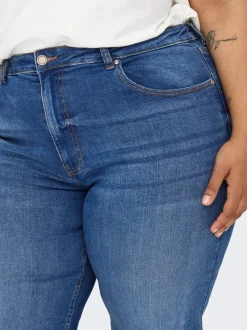 CARJUICY Taille haute Wide Leg Fit Jeans