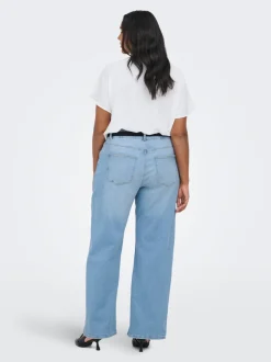 CARJUICY Taille haute Wide Leg Fit Jeans