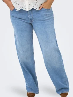 CARJULLES Taille basse Wide Leg Fit Jeans