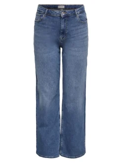 CARJULLES Taille moyenne Wide Leg Fit Jeans