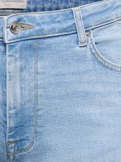 CARJULLES Taille moyenne Wide Leg Fit Jeans