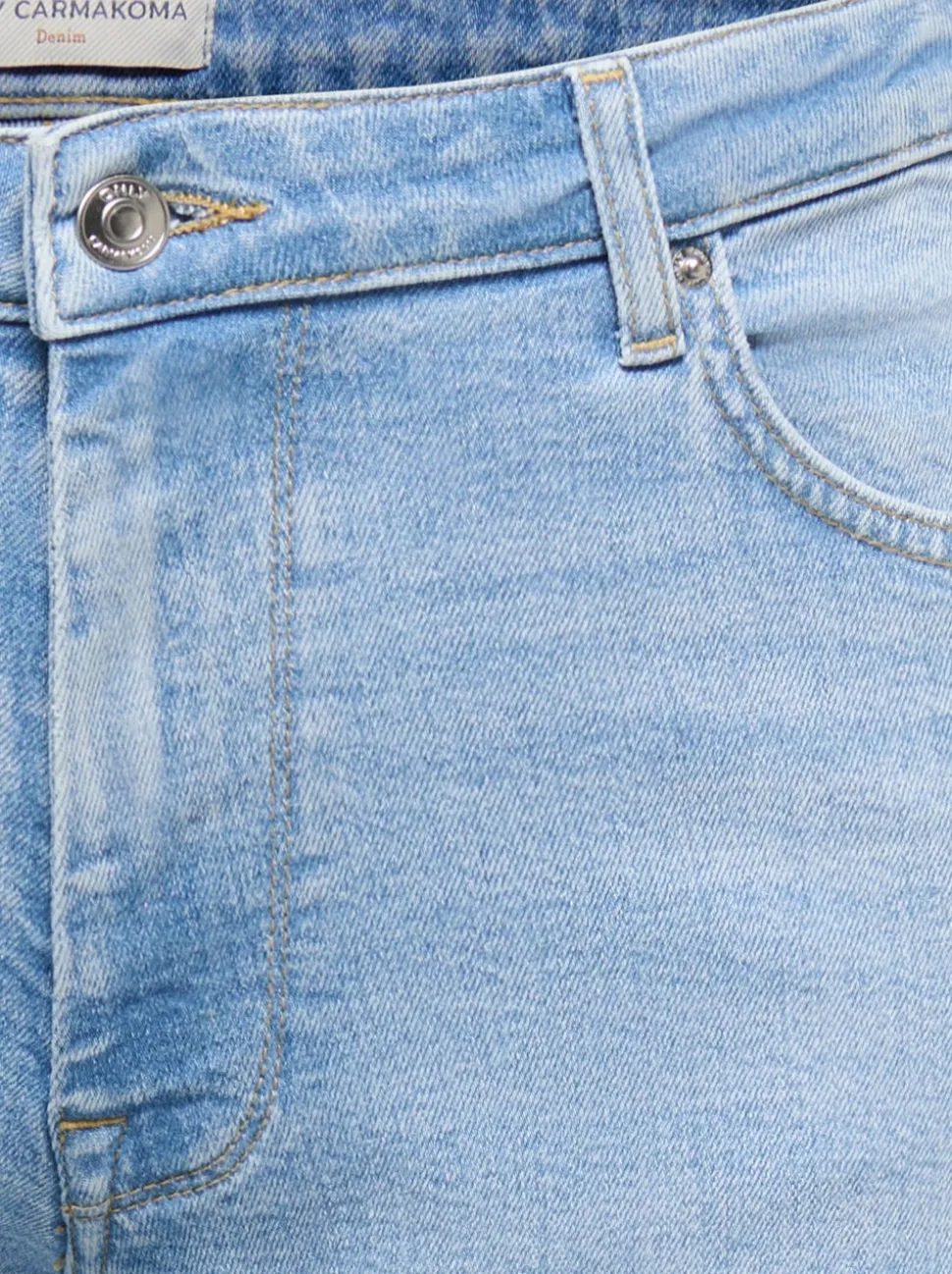 CARJULLES Taille moyenne Wide Leg Fit Jeans
