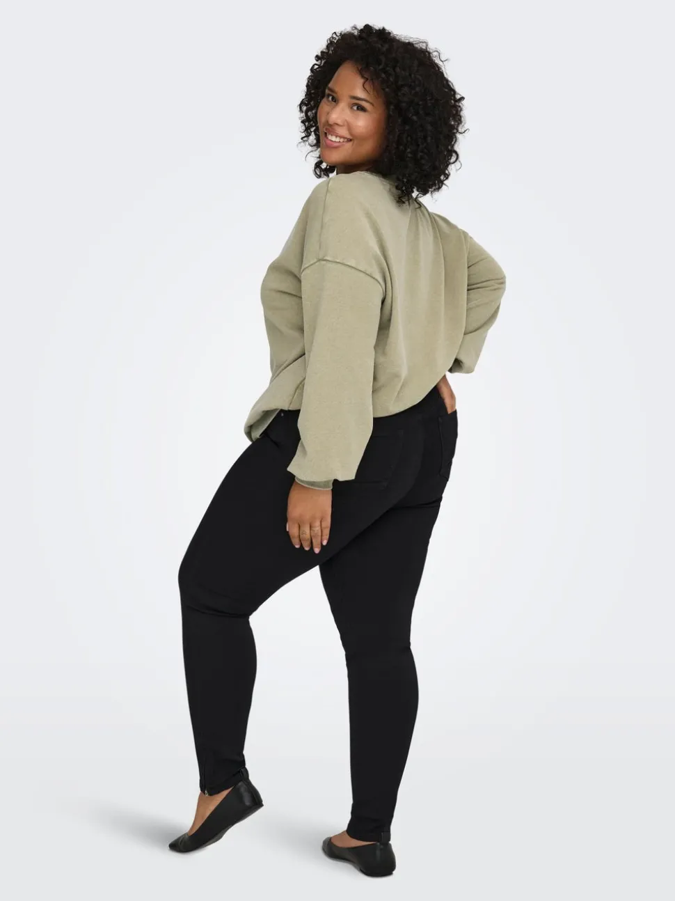 CARKARLA Taille classique Skinny Fit Longueur cheville Jeans
