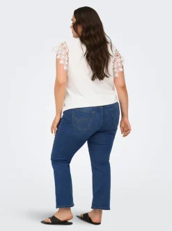 CARKENYA Taille moyenne cropped Flared Fit Jeans