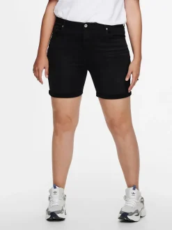 CARLAOLA Taille haute Skinny Fit Short en denim