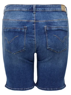 CARLAOLA Taille haute Skinny Fit Short en denim