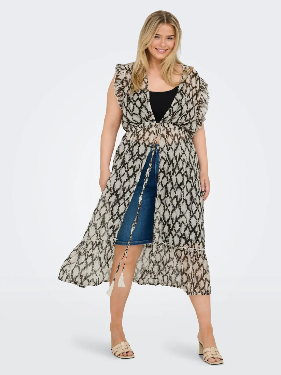 CARLILJA robe de plage longue
