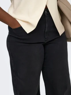 CARMADISON Taille haute Wide Leg Fit Jeans
