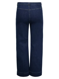 CARMADISON Taille haute Wide Leg Fit Jeans
