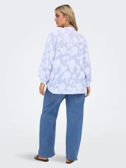 CARMADISON Taille haute Wide Leg Fit Jeans