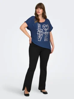CARMARCELLA Flared Fit Legging