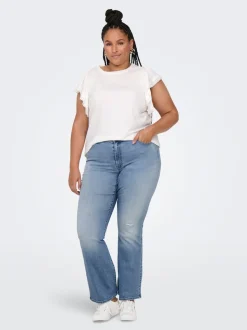CARMAYA Taille haute Flared Fit Jeans
