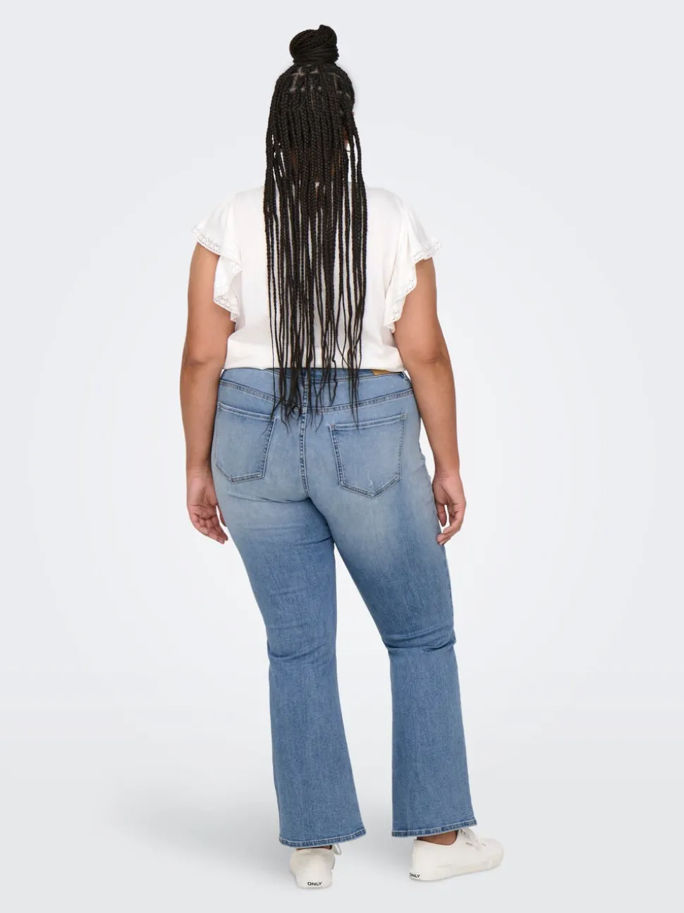 CARMAYA Taille haute Flared Fit Jeans