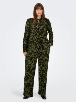 CARMIKA Regular Fit Pantalon plissé