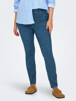 CARMILA-IRIS Taille haute Skinny Fit Longueur cheville Jeans