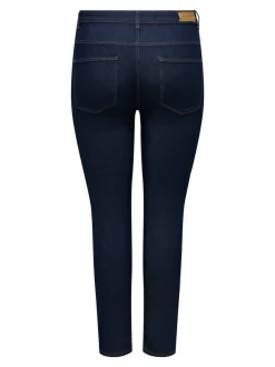 CARMILA-IRIS Taille haute Skinny Fit Longueur cheville Jeans