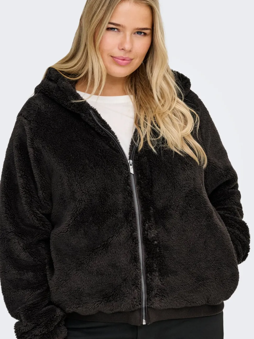 CARNEWANNA Manteau en peluche