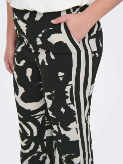 CARNICON Regular Fit Pantalon à jambe large