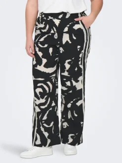 CARNICON Regular Fit Pantalon à jambe large