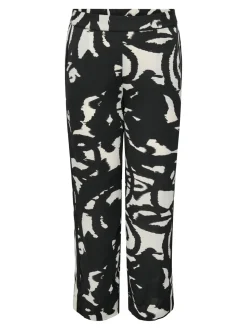 CARNICON Regular Fit Pantalon à jambe large