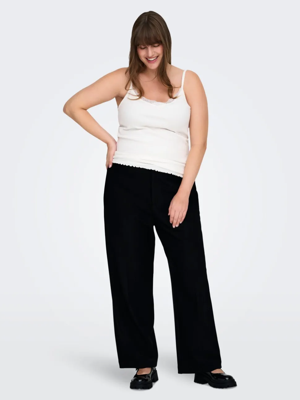 CARNYRA Straight Fit Pantalon