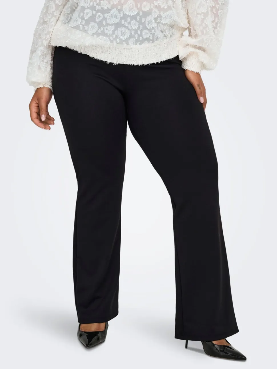 CARPEVER Flared Fit Pantalon
