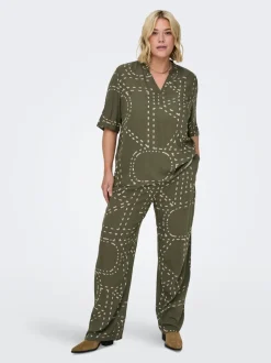 CARPHOEBE Regular Fit Pantalon à jambe large