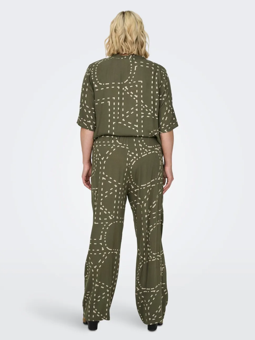 CARPHOEBE Regular Fit Pantalon à jambe large