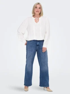 CARRADISON Taille haute Wide Leg Fit Jeans