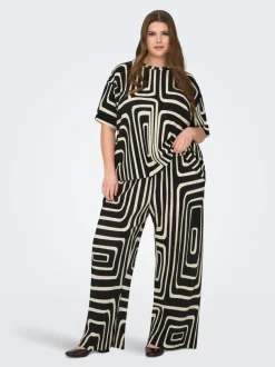 CARRAVENNA Regular Fit Pantalon plissé