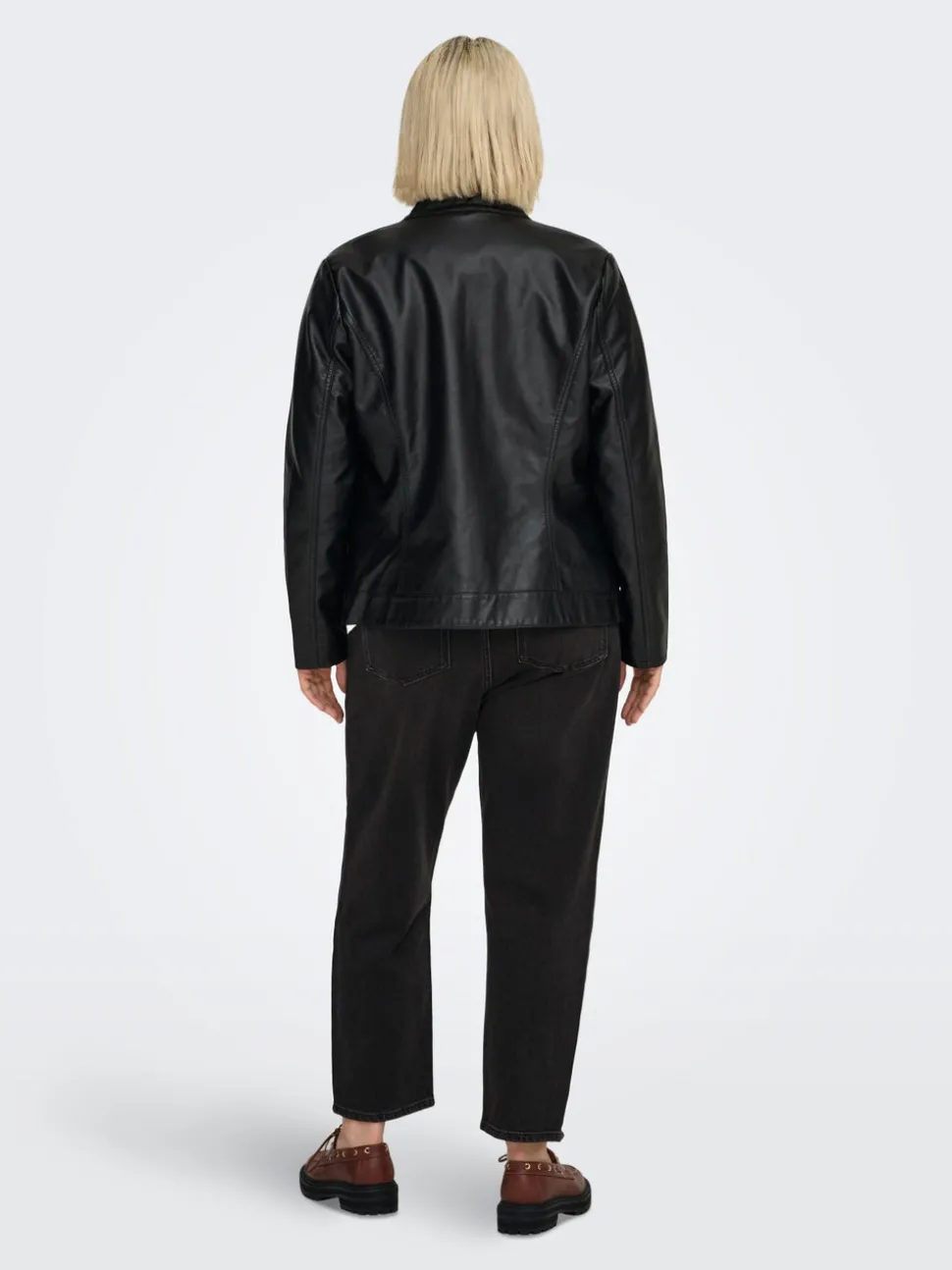 CARROBBER Veste en simili cuir