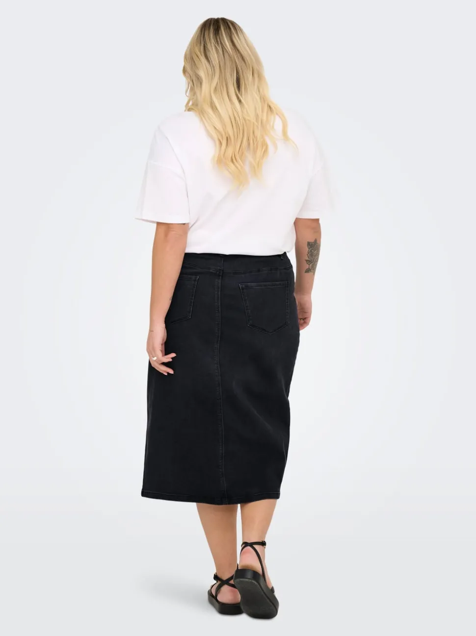 CARROSE Jean Jupe en denim Jupe midi