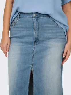 CARROSE Jean Jupe en denim Jupe midi