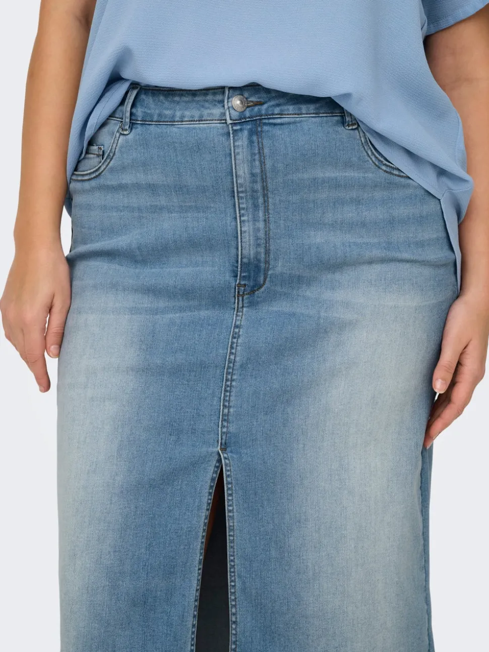 CARROSE Jean Jupe en denim Jupe midi