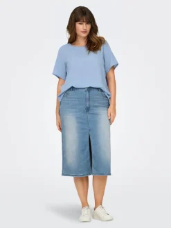 CARROSE Jean Jupe en denim Jupe midi