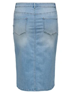 CARROSE Jean Jupe en denim Jupe midi