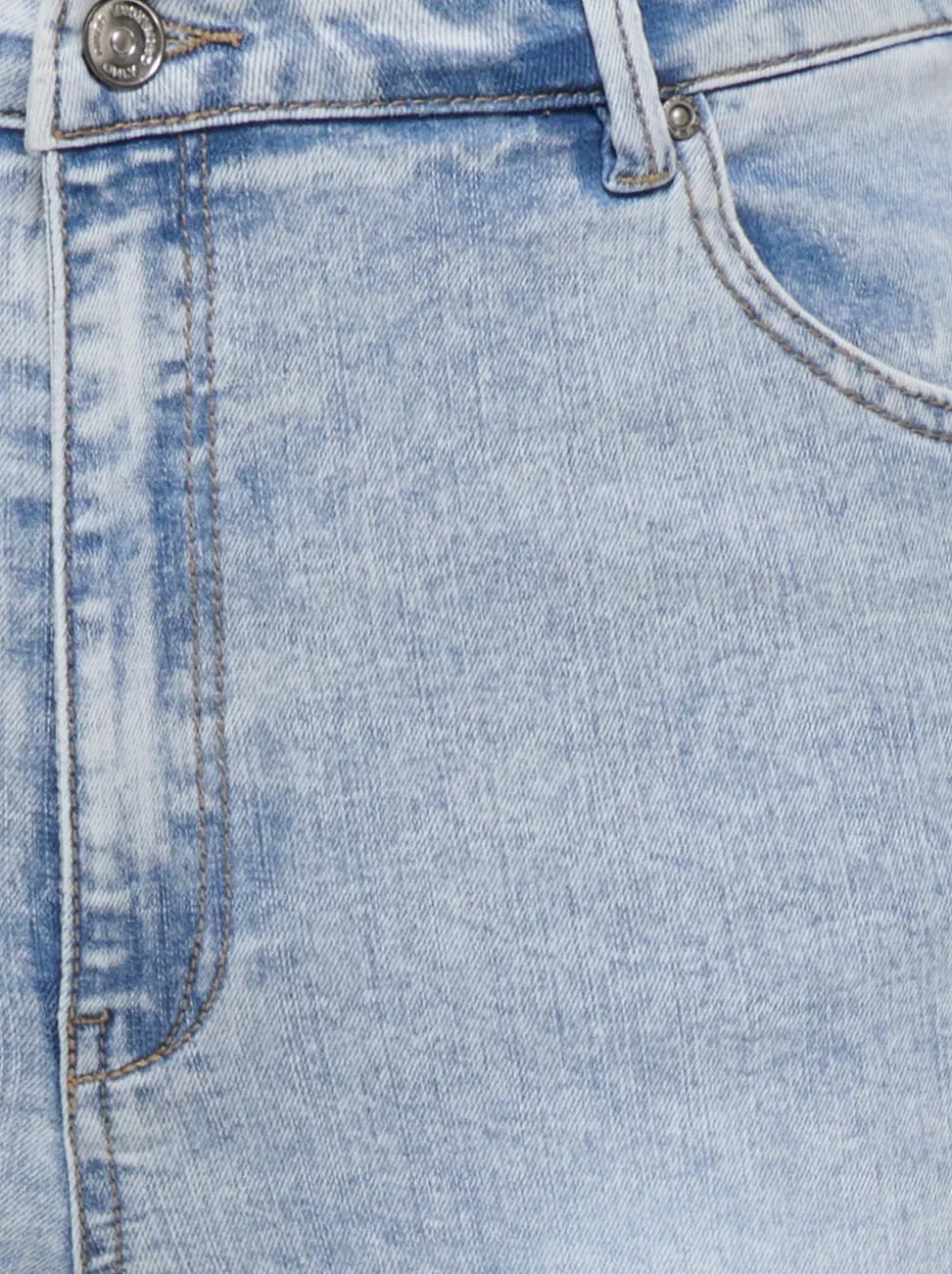 CARROSE Taille haute Retro Flared Fit Jeans