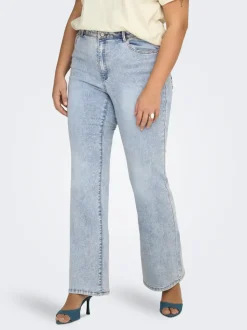 CARROSE Taille haute Retro Flared Fit Jeans