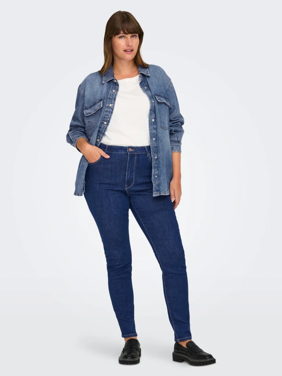 CARROSE Taille haute Skinny Fit Jeans