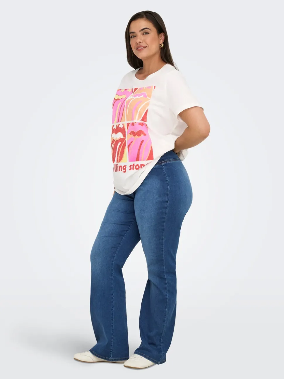 CARROYAL Taille moyenne Flared Fit Jeans