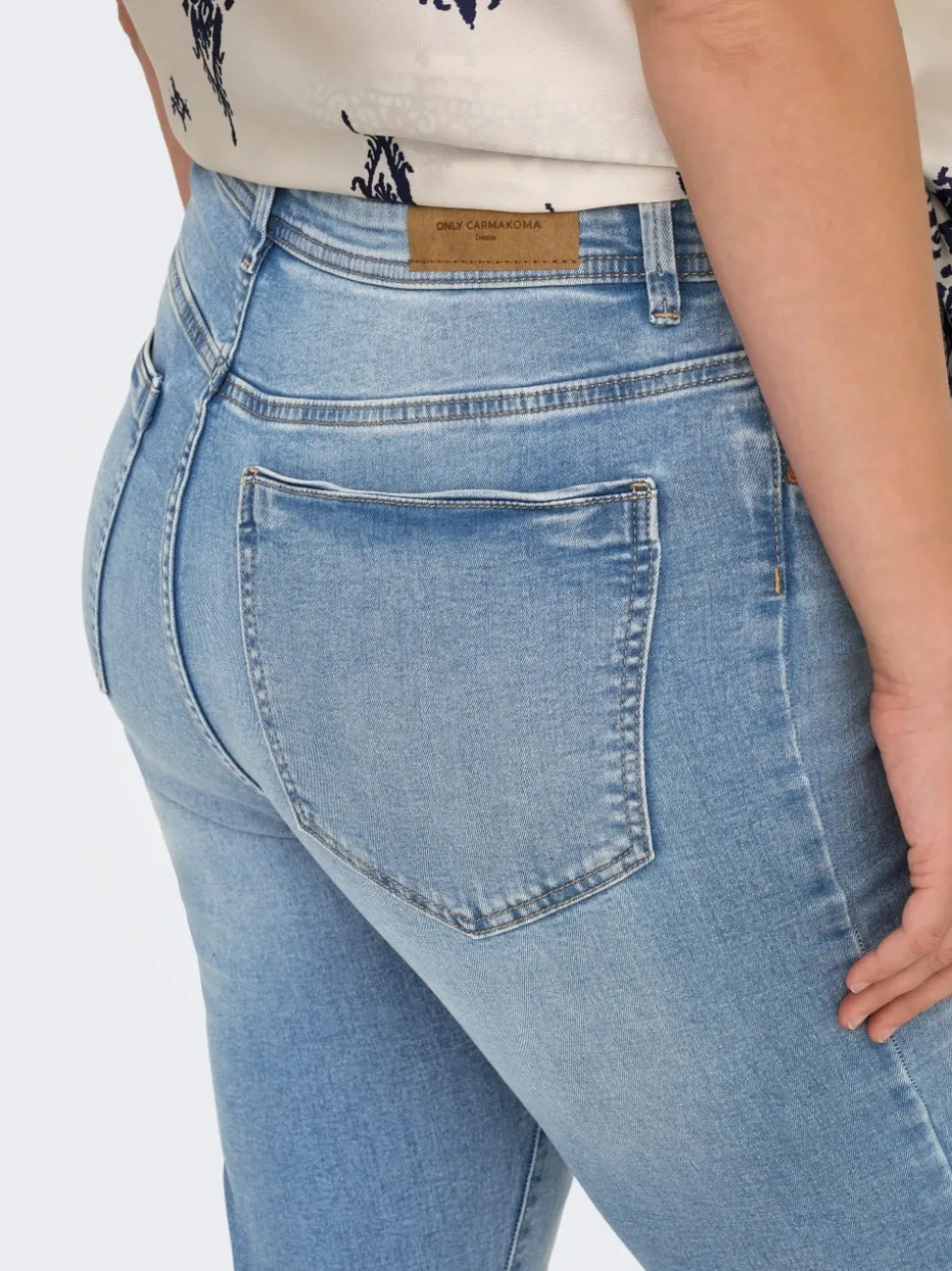 CARSALLY Taille haute Flared Fit Jeans