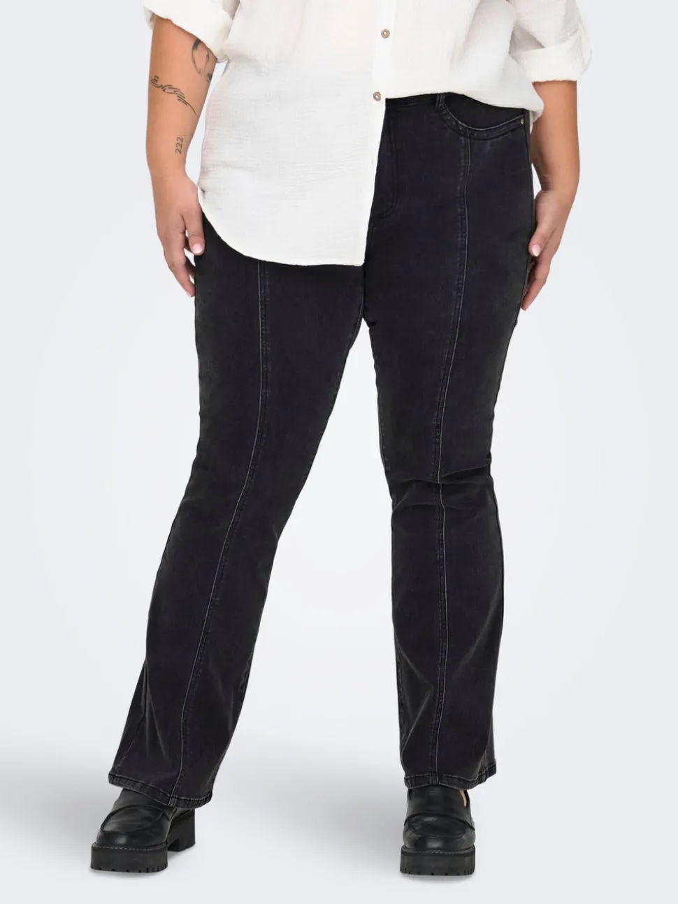 CARSALLY Taille moyenne Flared Fit Jeans