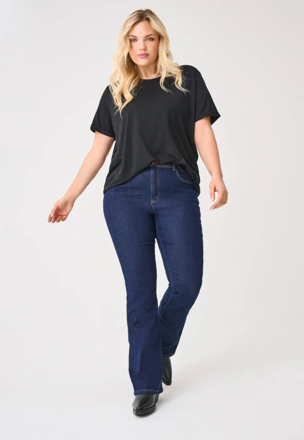 CARSALLY Taille haute Flared Fit Jeans