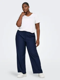 CARSANDY Regular Fit Pantalon à jambe large